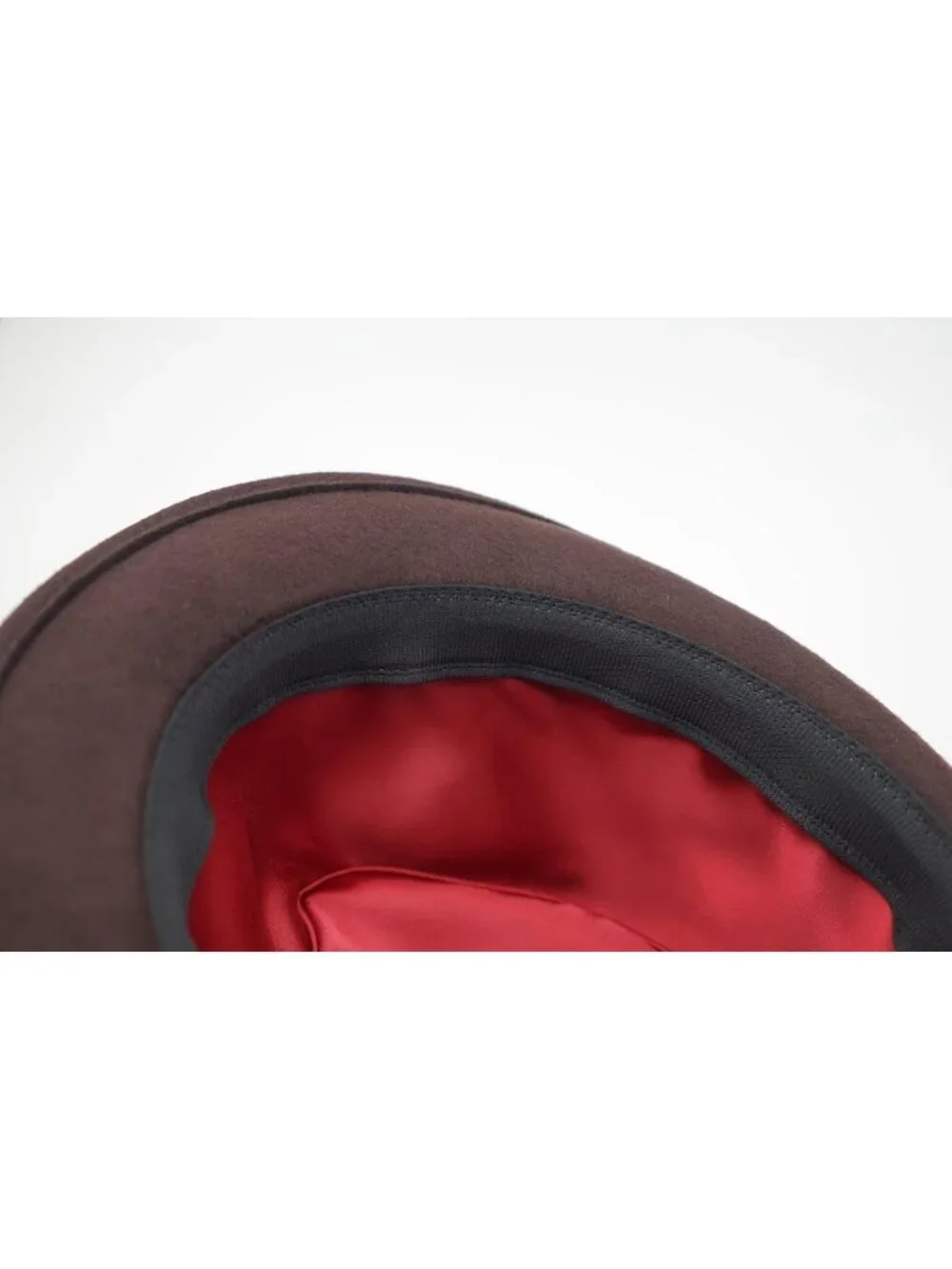 Stylish Men's Wool Felt Winter Fedora Hat with Short Brim - Warm & Fashionable